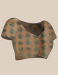 Floral Printed Banarasi Ready To Wear Saree