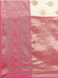 Ethnic Motifs Zari Kasauv Saree