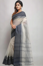 Ethnic Motifs Pure Cotton Handloom Taant Saree