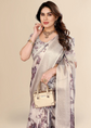Floral Art Silk Saree