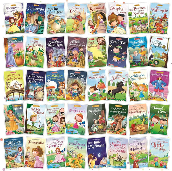 Set 40 Story Books| English Short Stories for 3+|