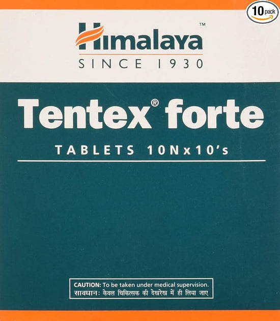 Himalaya Wellness | Tentex forte | Strip of 10 Tabs X 10