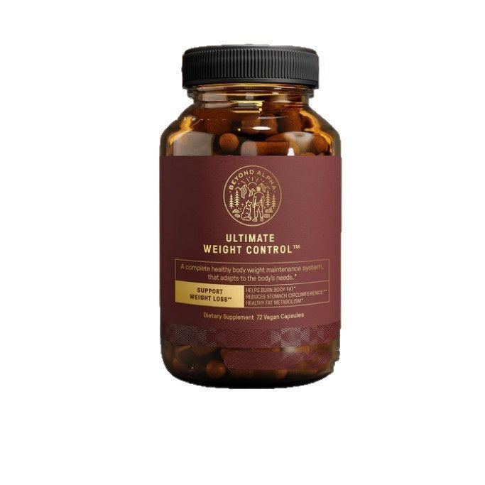 Supplement bottle labeled &