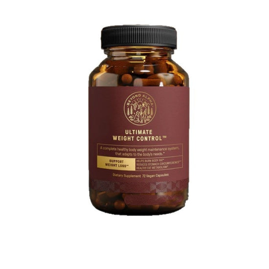 Supplement bottle labeled &