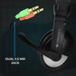 ZEBRONICS Zeb-200HM Wired On Ear Headphone with Mic