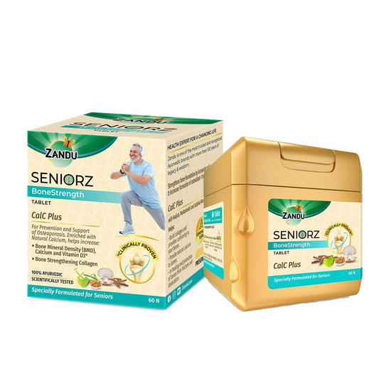 Zandu Seniorz BoneStrength Tablet, 60 Tablet