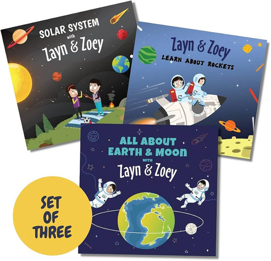 Zayn &amp; Zoey Space Adventure Kids Story Books