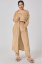Cozy Pajama Set, 3 Piece Lounge Set, Cute Loungewear, Warm Suit Sets, Matching Set, Women Winter Dress