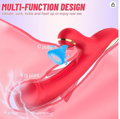 Vibrator Sex Toys For Women - 3IN1 Red Rabbit Vibrators