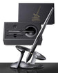 novium Hoverpen Interstellar - Space Black, Ballpoint Pen, 18K Gold-plated Pen Ring
