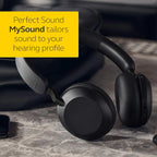 Jabra Elite 45h, On Ear Wireless Headphones with Mic, Compact & Lightweight