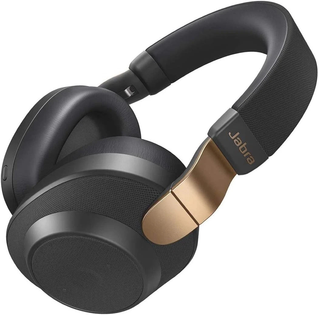 Open Box Jabra Elite 85h Wireless Over Ear Headphones with Mic, ANC and SmartSound Black