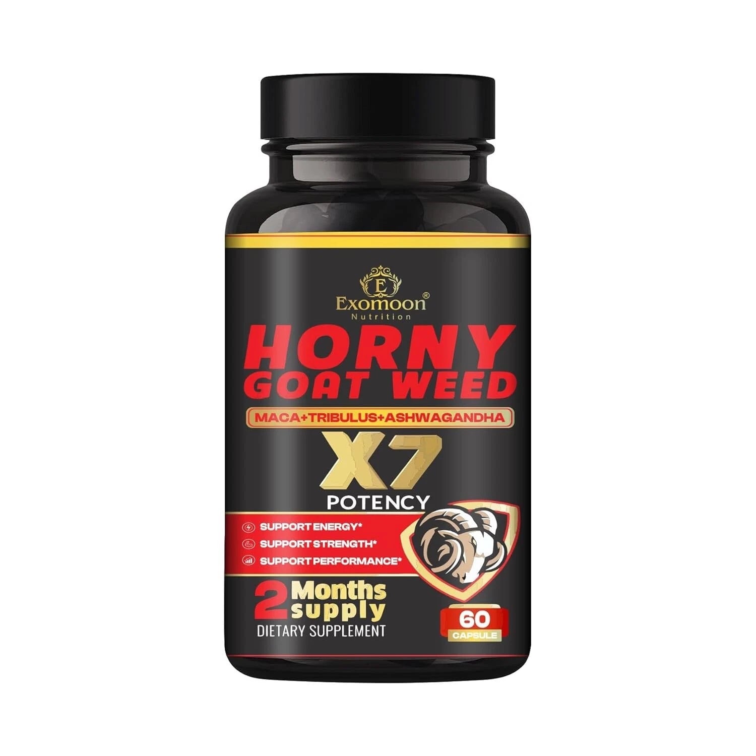 Horny Goat Weed And Longjack Tongkat With Maca,For Men