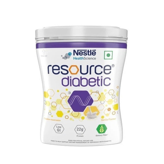 Nestle Resource Diabetic Powder - Vanilla Flavour 400 gm Pet Jar