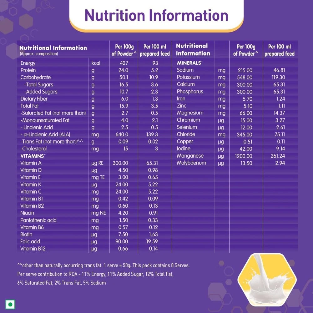 4 X Nestle Resource Diabetic Powder - Vanilla Flavour 400 gm Pet Jar
