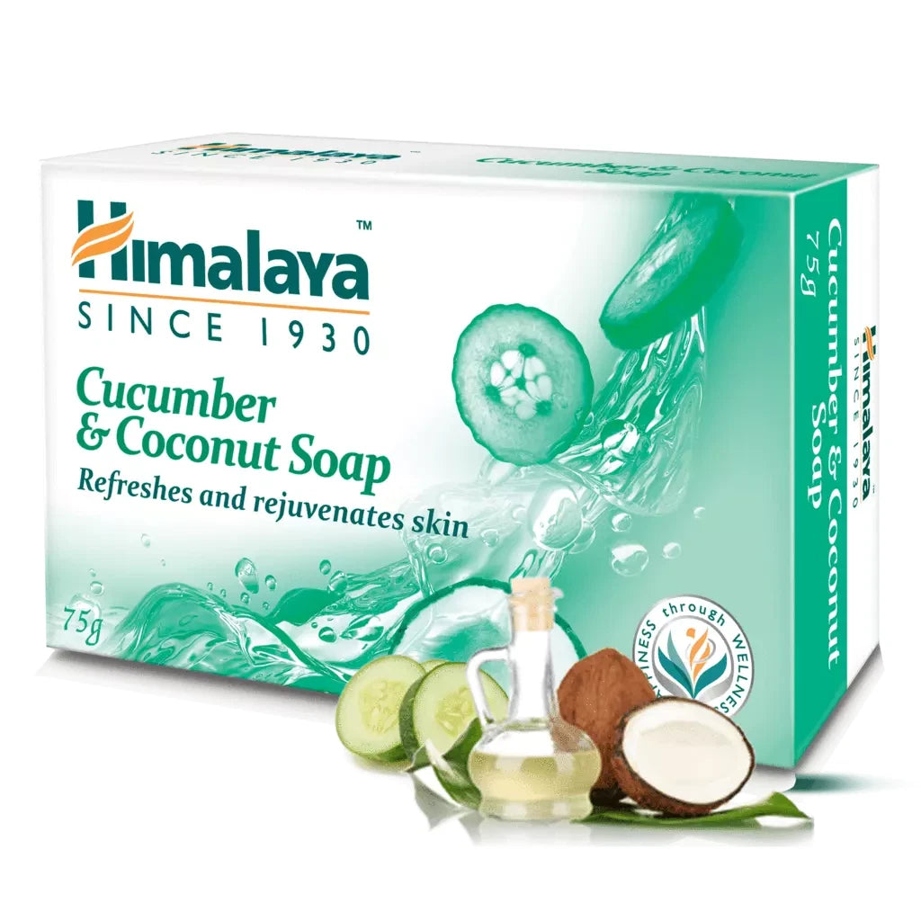Himalaya Herbals Cucumber & Coconut Soap 75 gms