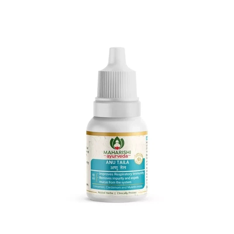 3 X Maharishi Ayurveda Anu Taila - Nasal Congestion Relief Oil 10 ml