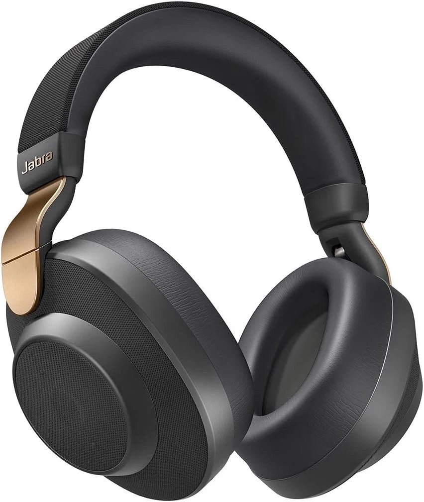 Open Box Jabra Elite 85h Wireless Over Ear Headphones with Mic, ANC and SmartSound Black