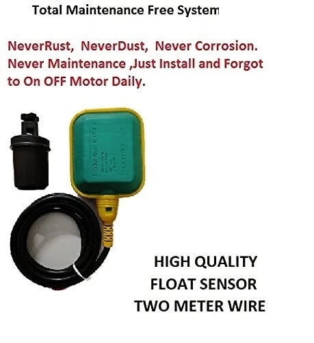 Automatic Water Level Controller and Indicator with Float Sensor